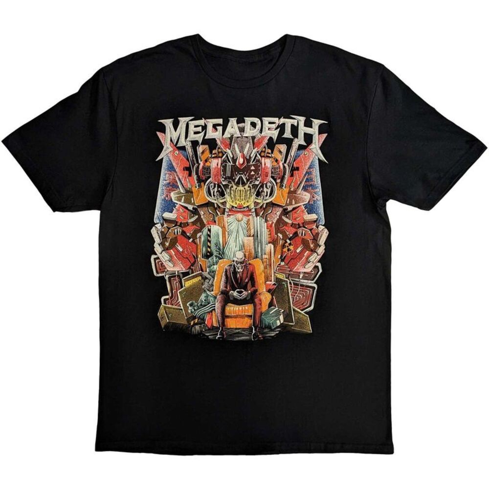 Megadeth Unisex Adult Budokan Cotton T-Shirt / Black